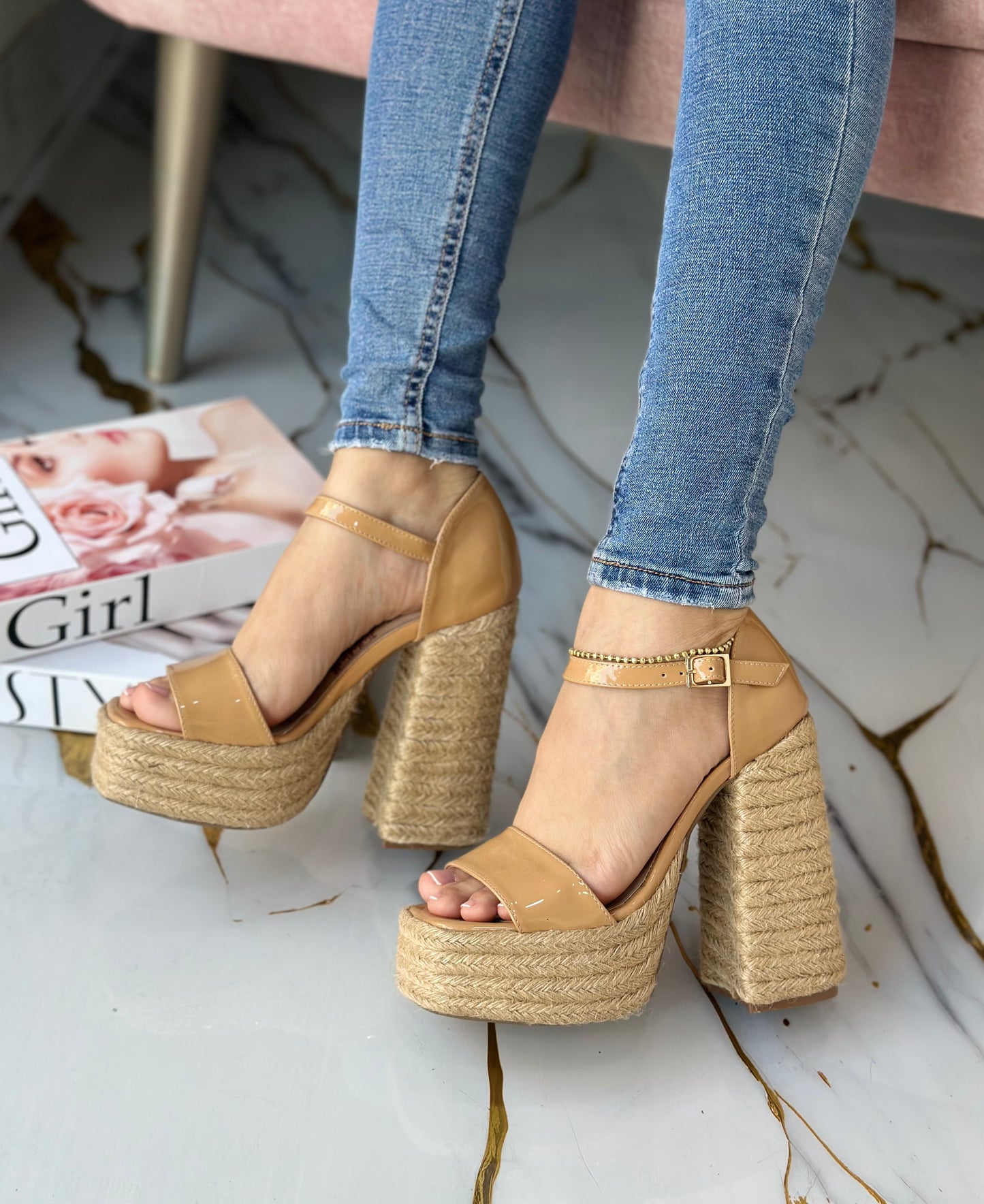 Tacón Rf 1809 camel