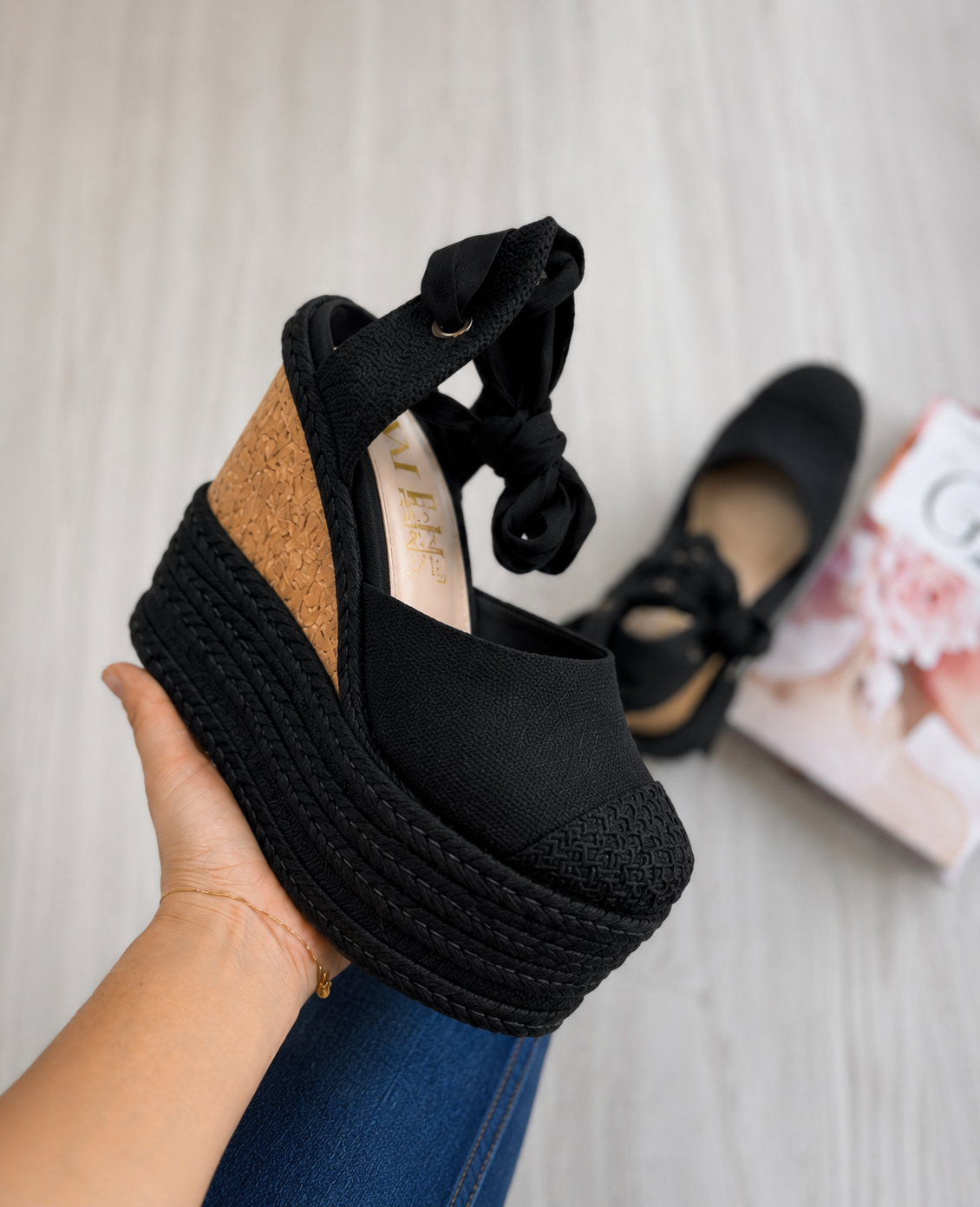 Plataforma ref 934 negro