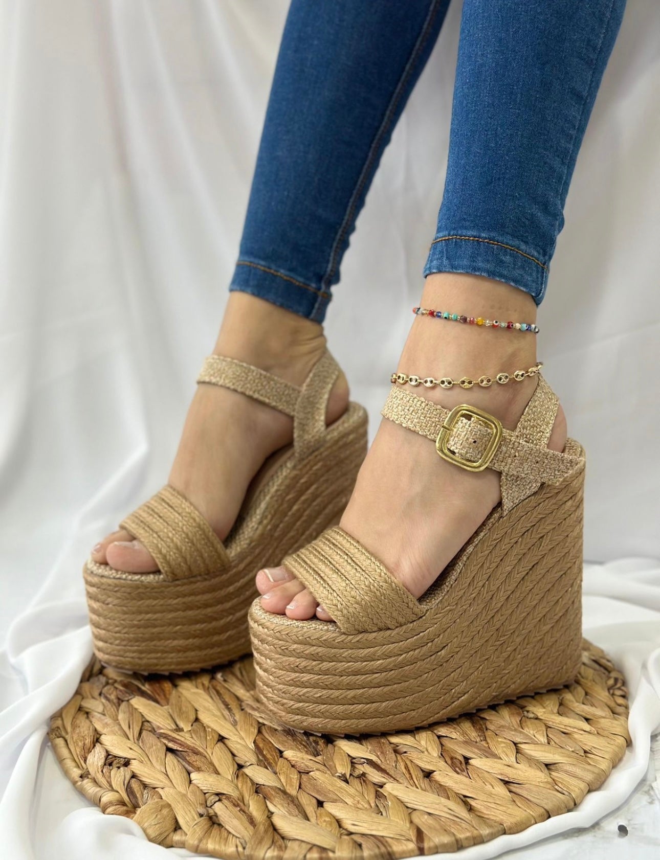 Plataforma yute oro Rf 246