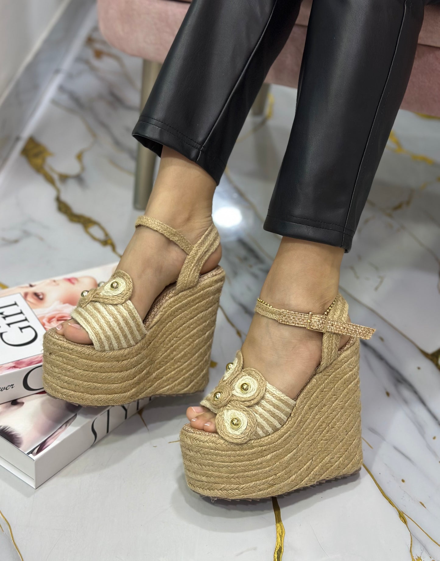 Plataforma yute natural Rf 921