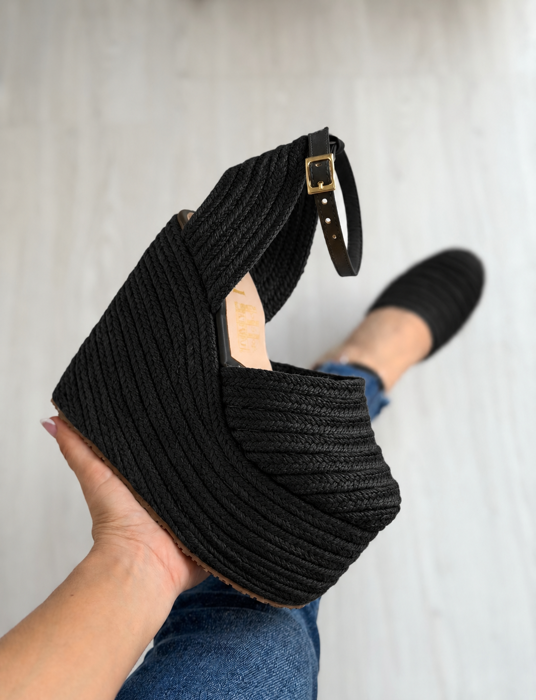 Plataforma Rf 948 negro
